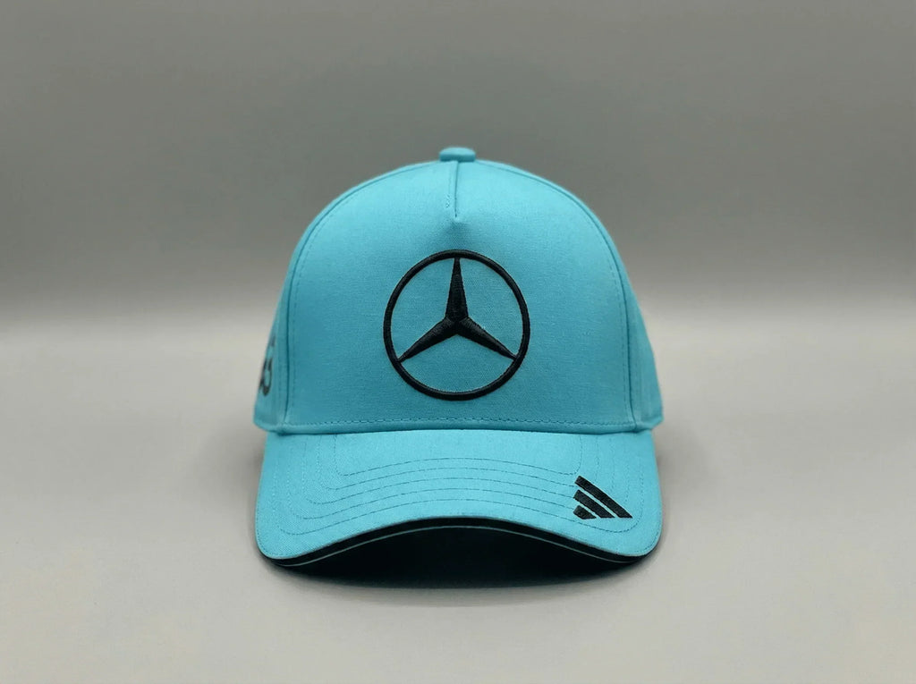 Mercedes AMG Petronas F1 2026 George Russell Team Hat Light Blue